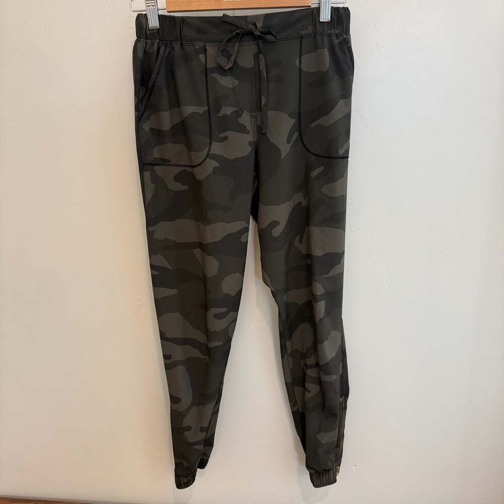 Albion Fit Camo Jetsetter Ankle Zip Joggers Size XS
